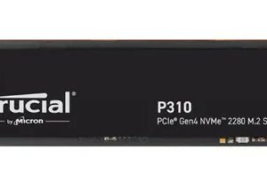 Crucial P310 4TB NVMe M.2 Gen4 2280 internal SSD
