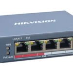 Hikvision 4 Port 100Mbps Smart Managed POE Switch + 100Mbps Uplink Port